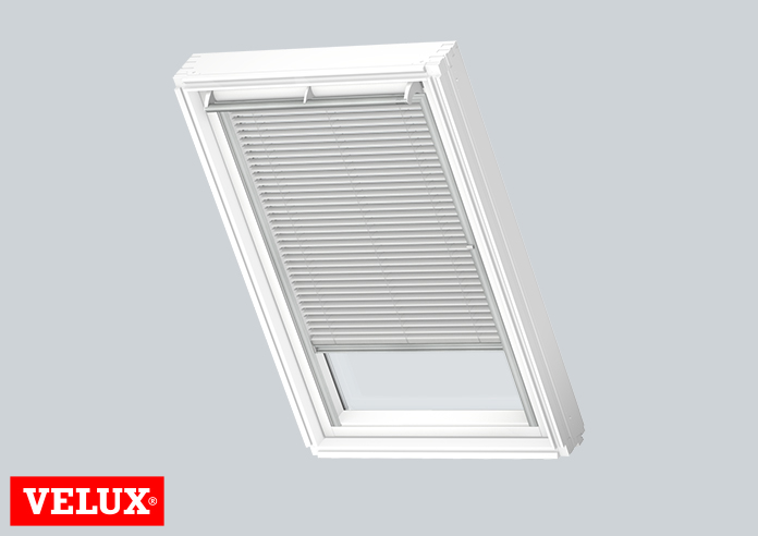 Venetian, 7057 Brushed Silver - VELUX Loft Blind - Image 3
